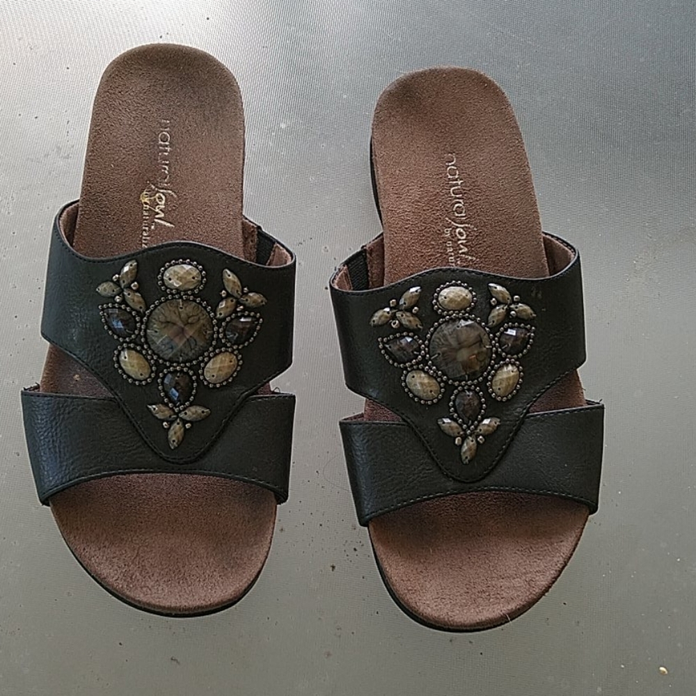 Natural Soul Naturalizer Sandals Size 6 Med